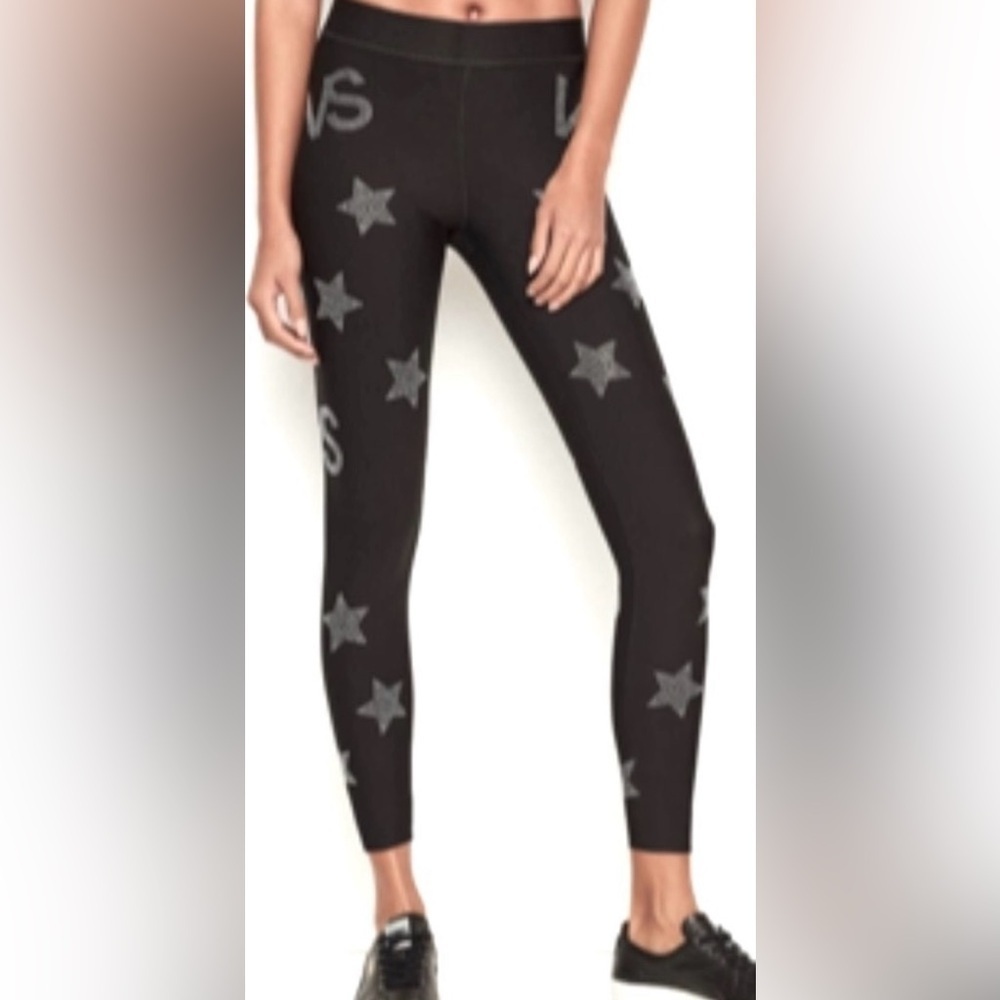 VS. PINK bling sports leggings-large NWOT